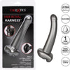 Dong Her Royal Harness ME2 Ultra-Soft G-Probe Dildo - Ultimate Mutual Stimulation for Couples - Dual-Ended Design - Intensify Pleasure - Black