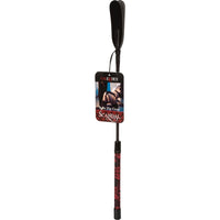 CalExotics Scandal: Split Tip Crop - Sensual Spanking Pleasure Toy for Couples - Model SC-2001 - Unisex - Intense Impact for Enhanced Pleasure - Seductive Black - Adult Naughty Store