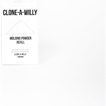 Clone-A-Willy Kit: Sensual Molding Powder Refill for Intimate Pleasure - Model 3oz, Gender Neutral, Full-Body Bliss, Sultry Black