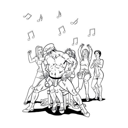 Introducing the Sensual Delights Bachelorette Party Colouring Book - The Ultimate Adult Experience for Ladies! - Adult Naughty Store