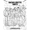 Introducing the Sensual Delights Bachelorette Party Colouring Book - The Ultimate Adult Experience for Ladies! - Adult Naughty Store