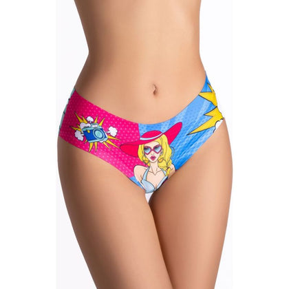 Introducing the Mememes Comics Beach Girl Slip: The Ultimate Comfort and Style in Lingerie - Adult Naughty Store