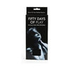 Adult Naughty Store - Fifty Days of Play Blindfold - Sensual Submission, Enhanced Senses, Unleash Your Desires - Black