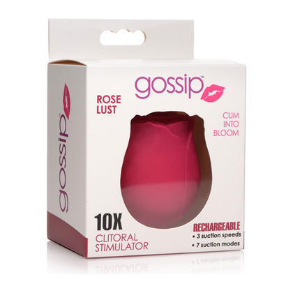 Introducing the Gossip Cum Into Bloom Clitoral Vibrator - Rose Lust: A Luxurious Pleasure Experience for Women - Adult Naughty Store