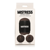 Mistress Double Shot Mini Masturbators - Dark Tone - Compact Ergonomic Design - Model MD-2021 - Male - Dual Pleasure Entries - Phthalate & Latex Free - Adult Naughty Store