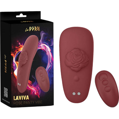 Laviva Rose Rose Gold Dual Stimulation Panty Vibrator - Model R1X for Women - Clitoral and Vaginal Pleasure - Rose Gold