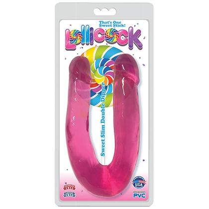 Lollicock Sweet Slim Double Dipper Cherry - Premium Dual-Ended Pleasure Toy for All Genders, Intimate Exploration, and Unforgettable Moments - Adult Naughty Store