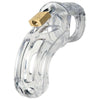 CB-X The Curve Clear Cockcage - Model CC-01 - Male Chastity Device for Enhanced Pleasure - Transparent