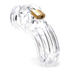 CB-X The Curve Clear Cockcage - Model CC-01 - Male Chastity Device for Enhanced Pleasure - Transparent