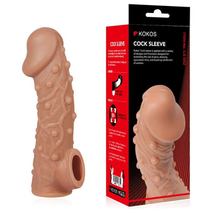 Sensual Pleasure Enhancer: Cock Sleeve 2 - Small - Male - Intense Stimulation - Black