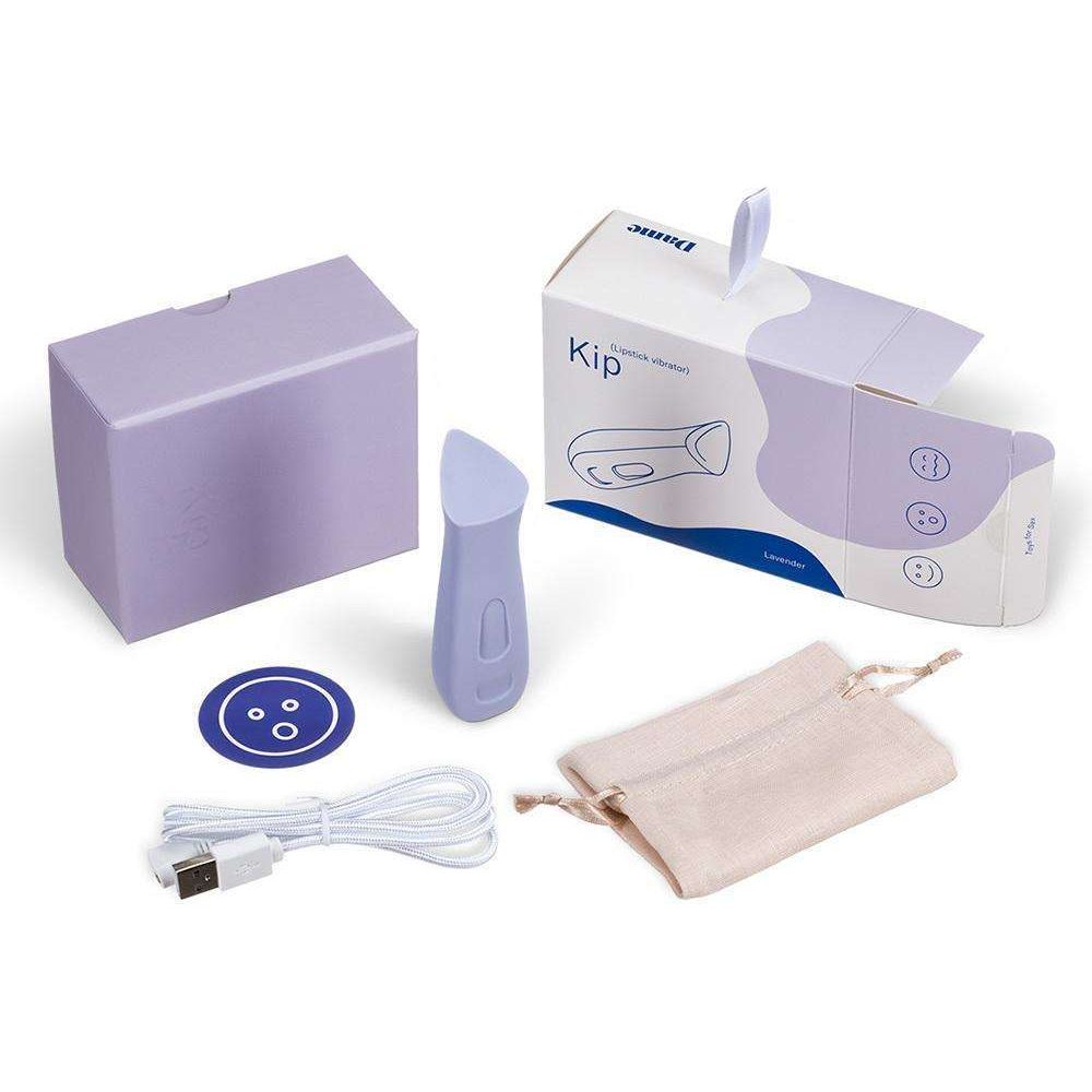 Dame Kip Clitoral Lipstick Vibrator - Powerful Stimulation for Women, Designed for Intense Clitoral Pleasure, Model KIP-001, Rose Gold