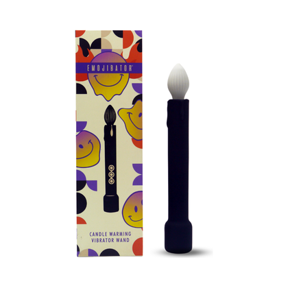 Introducing the SensaPleasure Candle Warmth Vibrator Wand - Model CWW-5000: The Ultimate Pleasure Device for All Genders, Delivering Sensual Bliss and Relaxation in Exquisite Style, in a Slee - Adult Naughty Store