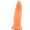 Introducing the Sensual Pleasure Tongue Shape Anal Plug - Model TP-22: An Exquisite Unisex Pleasure Enhancer for Intimate Delights in Flesh