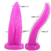 Introducing the SensaTongue T22 Purple Anal Plug: A Luxurious Pleasure Experience for All Genders! - Adult Naughty Store