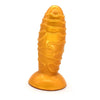 Sensual Pleasures Gold Dome Anal Plug - Model DP-290G: Luxurious Delight for Exquisite Backdoor Bliss - Unisex Pleasure Toy in Gold