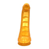 Sensual Pleasures Hunchback Dildo Gold - Luxurious Silicone Pleasure Toy for Intense Satisfaction, Model SPHD-001, Unisex, G-Spot and Prostate Stimulation, Vibrant Gold - Adult Naughty Store