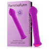 Femme Fun Diamond Wand Clitoral Vibrator - Powerful 21 Mode USB Rechargeable Pleasure Toy for Women - Intense Stimulation for Clitoral and G-Spot Massage - Elegant Rose Gold