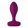 Femme Fun Plua Clitoral & Anus Vibrator - Powerful 10 Mode Silicone Pleasure Toy for Women - Black