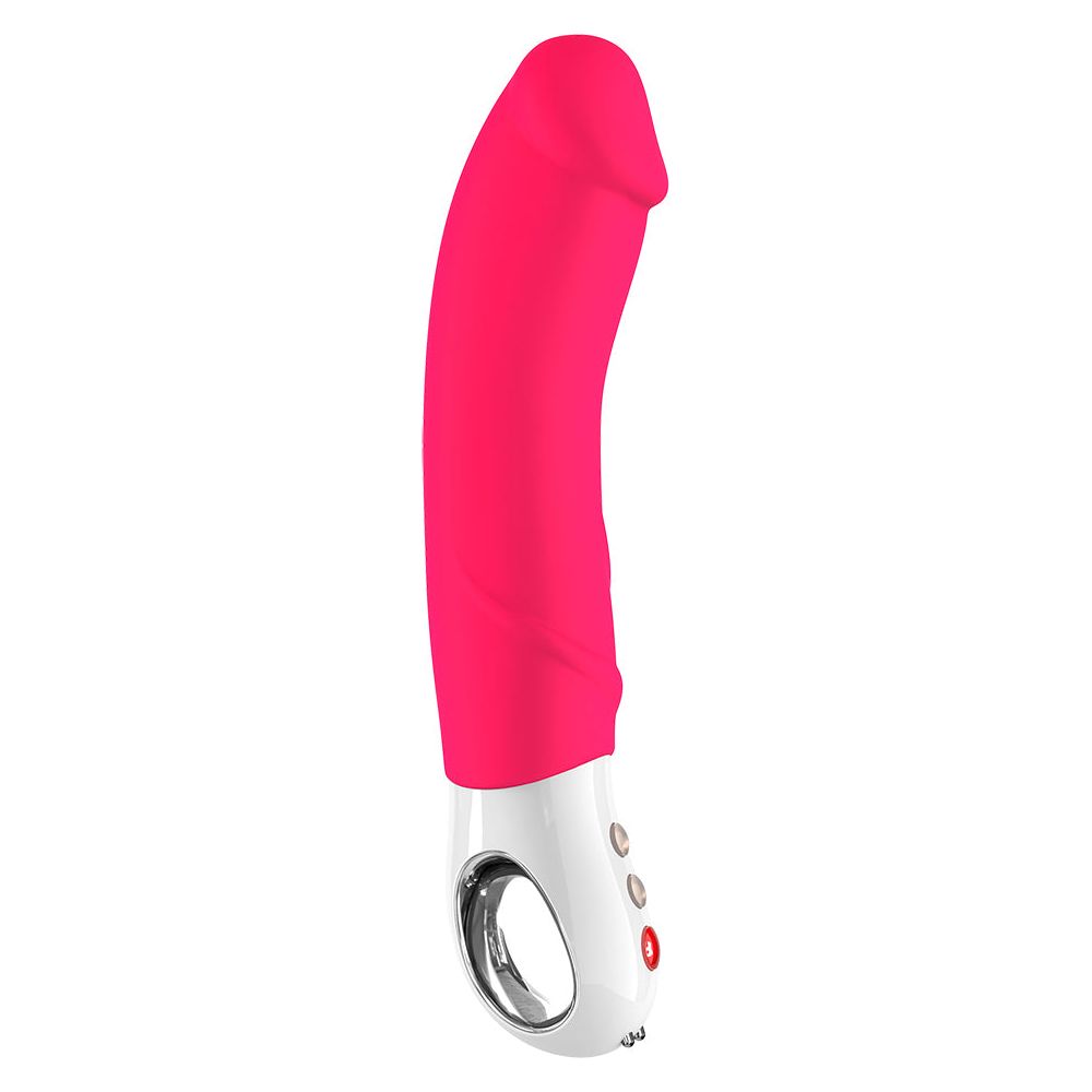 Fun Factory Big Boss G5 Vibrating Dildo - Powerful XL Pleasure Toy for Intense Satisfaction - Suitable for All Genders - Designed for Deep Stimulation - Sleek Black