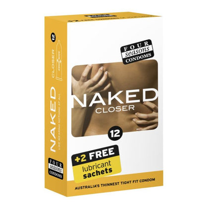 Four Seasons Naked Closer Condom 12 Pc: The Ultimate Intimate Connection for Enhanced Pleasure