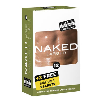 Four Seasons Naked Larger Condom 12 Pc: The Ultimate Pleasure Enhancer for Men

Introducing the Four Seasons Naked Larger Condom 12 Pc: The Sensation Amplifier for Men's Ultimate Pleasure