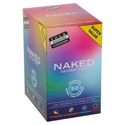 Four Seasons Naked Sensations 50 Pc - The Ultimate Pleasure Pack for Intense Sensations and Unforgettable Experiences