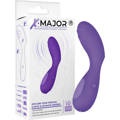 Introducing the LoveWave Rechargeable Finger Vibrator - Model FV-10, for Women, Clitoral Stimulation, in Soft Pink