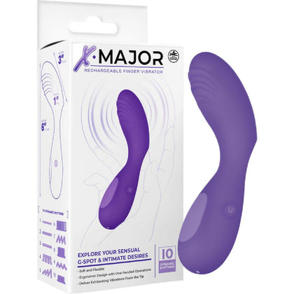 Introducing the LoveWave Rechargeable Finger Vibrator - Model FV-10, for Women, Clitoral Stimulation, in Soft Pink - Adult Naughty Store