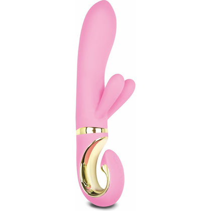 Seductive Pleasure: Grabbit Candy Pink Triple Stimulation Vibrator - Model G3 - For Her, G-Spot, Clitoral and Vaginal Excitement - Adult Naughty Store