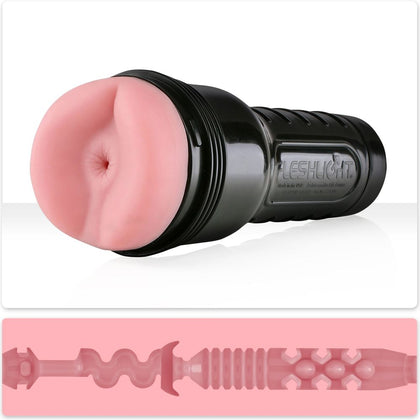Fleshlight Pink Butt Heavenly Masturbator Model 810476016937 for Men - Luxurious Pink Anal Pleasure