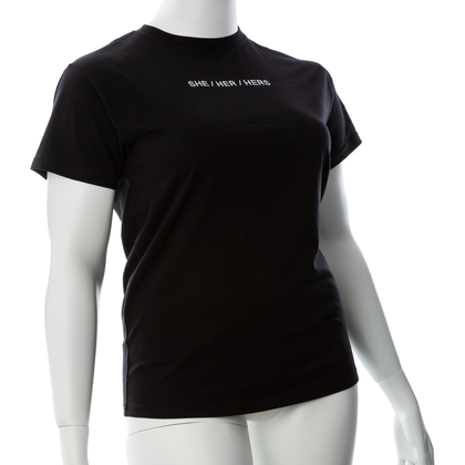 Introducing the Gender Fluid Pronoun She Tee Shirt: Empowering Expression for All Genders