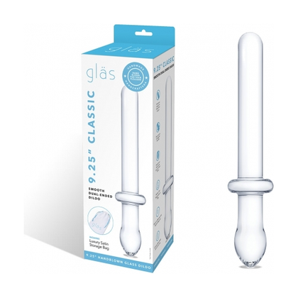 PleasurePro Classic Smooth Dual-Ended Dildo - Model DS-925 - Unisex Pleasure - Full-Length Pleasure - Clear - Adult Naughty Store