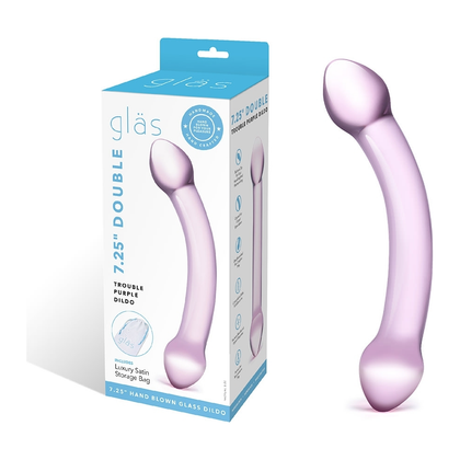 Double Trouble Purple Dildo - Adult Naughty Store