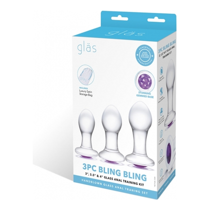 Introducing the GlamourGlass 3PC BLING BLING 3