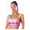 Introducing the Mememes Comics Hot Crop Top - High-Quality Lingerie for Comfortable and Sensual Experiences. - Adult Naughty Store