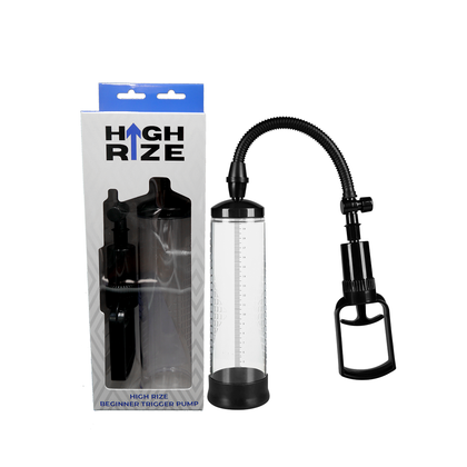 Introducing the High Rize Beginner Trigger Pump - The Ultimate Pleasure Amplifier for Him and Her!