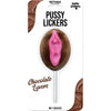 Lusty Lickers Chocolate Flavoured Pussy Pop, Delicious Candy on a Stick, Model: Pussy Pop, Unisex, Oral Pleasure, Brown - Adult Naughty Store