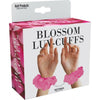 Introducing the Blossom Luv Cuffs - Deluxe Handcuff Set for Couples, Model 2021, Unisex - Pleasure Enhancing Love Accessories in Sensual Rose Gold 🌹 - Adult Naughty Store