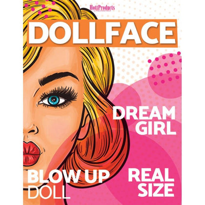 Introducing the Sensual Pleasure Co. Doll Face Blow Up Doll - Model DFD160: A Captivating Gender-Neutral 5'2