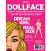 Introducing the Sensual Pleasure Co. Doll Face Blow Up Doll - Model DFD160: A Captivating Gender-Neutral 5'2