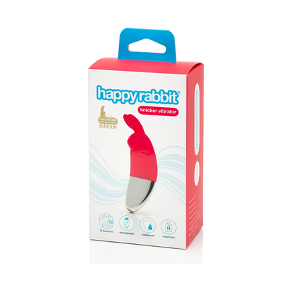 Introducing the Sensational Happy Rabbit Knicker Vibrator - Model HRKV-001: The Ultimate Pleasure Experience for All Genders, Designed for Intimate Bliss in Vibrant Shades! - Adult Naughty Store