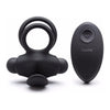Silicone Elastic Penis Ring and Rabbit Clit Vibrator Adult Sex Toy For Couples