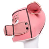 Sensual Pleasures Neoprene Pig Mask Pink - Model NP-59.5: The Ultimate Headgear for Unforgettable Sensations - Adult Naughty Store