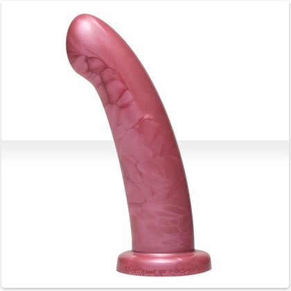 Golden Rose Large Silicone Dildo - Model 810476010614 - Unisex Anal and Vaginal Pleasure in Glamorous Pink