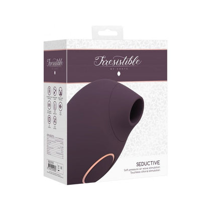 Introducing the Luxe Pleasure Seductive Purple Clitoral Vibrator - Model S1 for Women by Irresistible Collection
