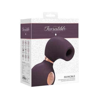 Irresistible - Clitoral Vibrator Invincible Purple ICV-001 Women Clitoris Stimulation - Adult Naughty Store