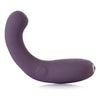 G-Kii Clitoral G-Spot Vibrator - Multi-Position Curved Pleasure Toy for Women - Deep Rose