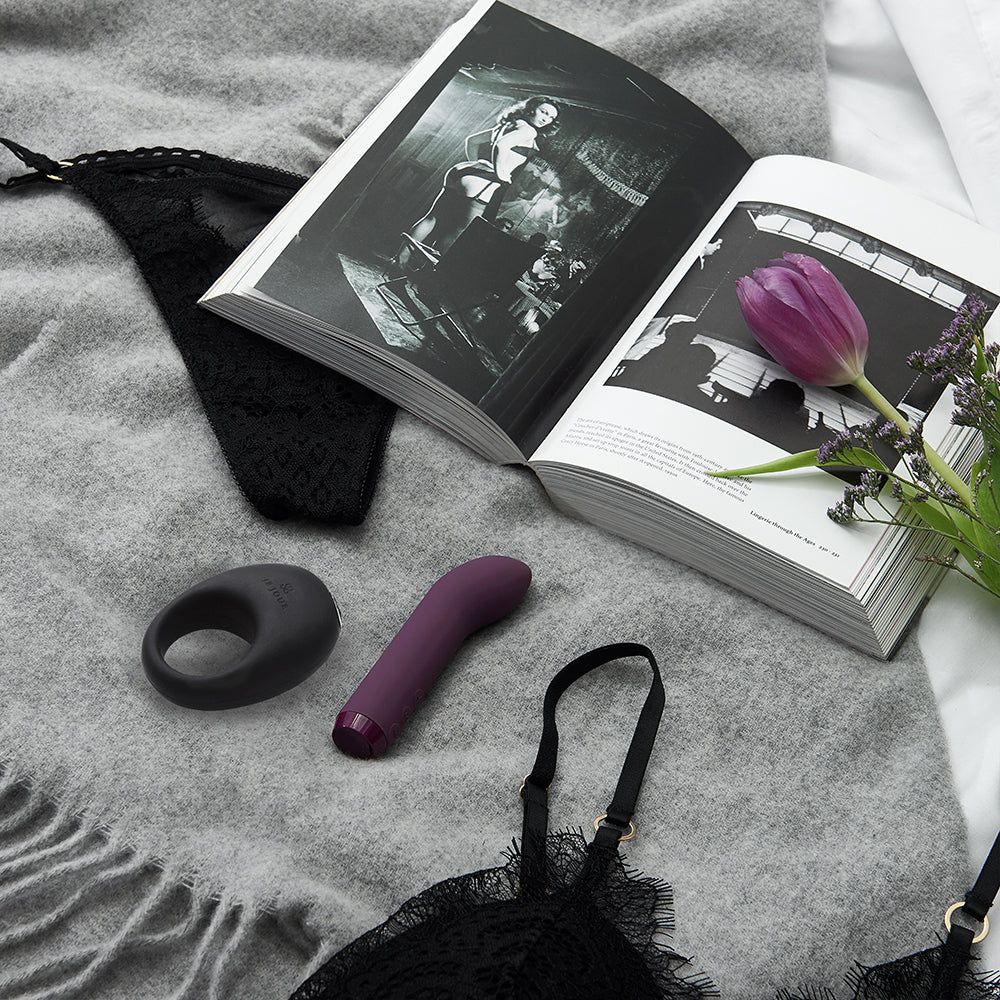 Je Joue The Couples Collection Clitoral & Cock Ring Vibrator - Dual Pleasure for Him and Her - Limited Edition