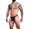 C4M Artistry Series L4CE Thong - Model 4X6T7M - Men's Lace Lingerie - Black - Adult Naughty Store