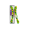 Entice Colourful Camo Double Ended Vibrator - Model ECV-001 - For Solo or Couples Play - G-Spot and External Stimulation - Green